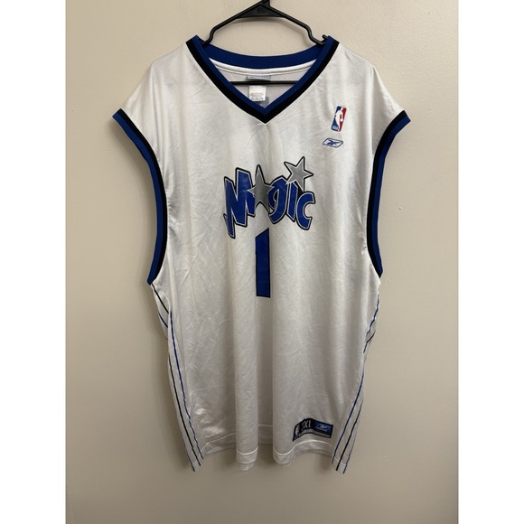 Reebok Other - VTG Tracy McGrady Reebok Basketball Jersey White Size XXXL Orlando Magic